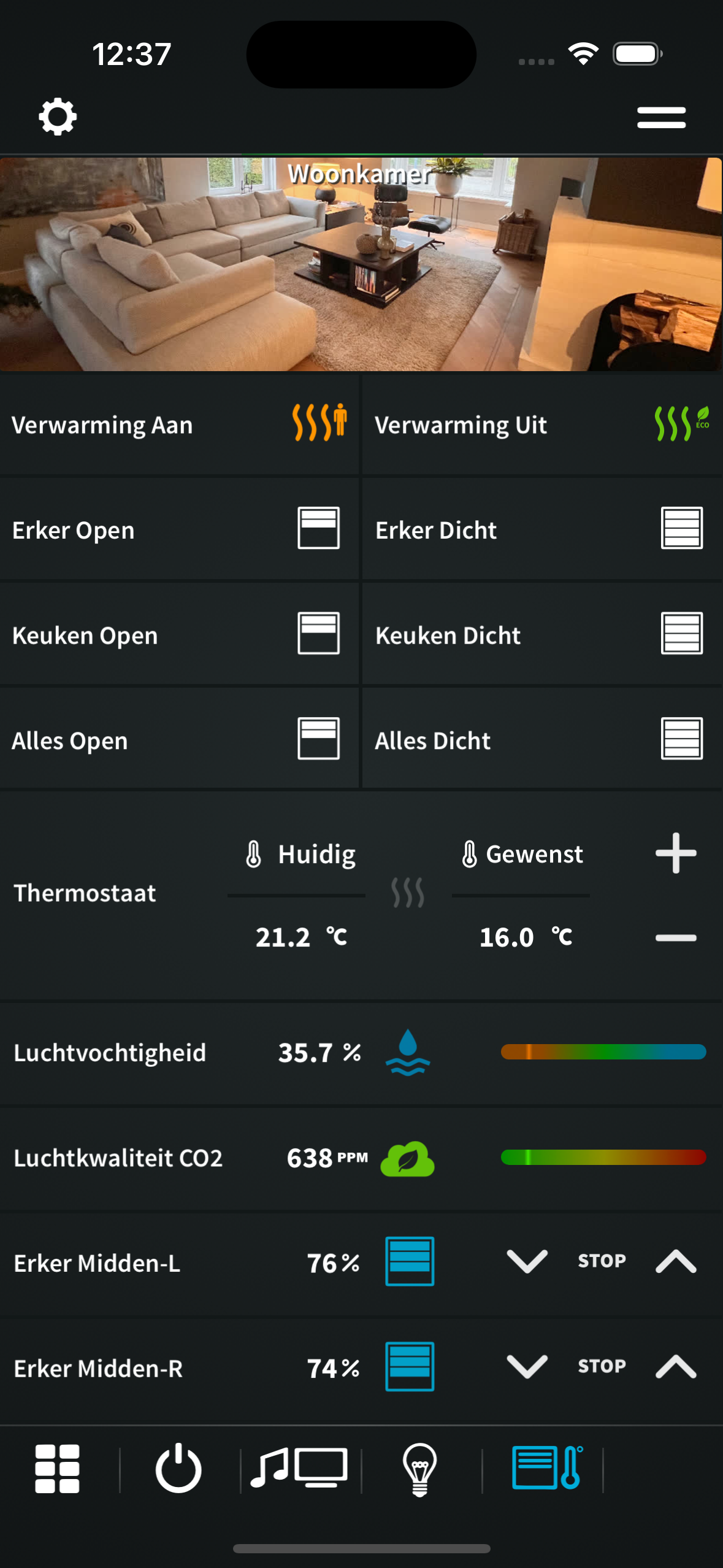 iPhone-14-knx-control-climate